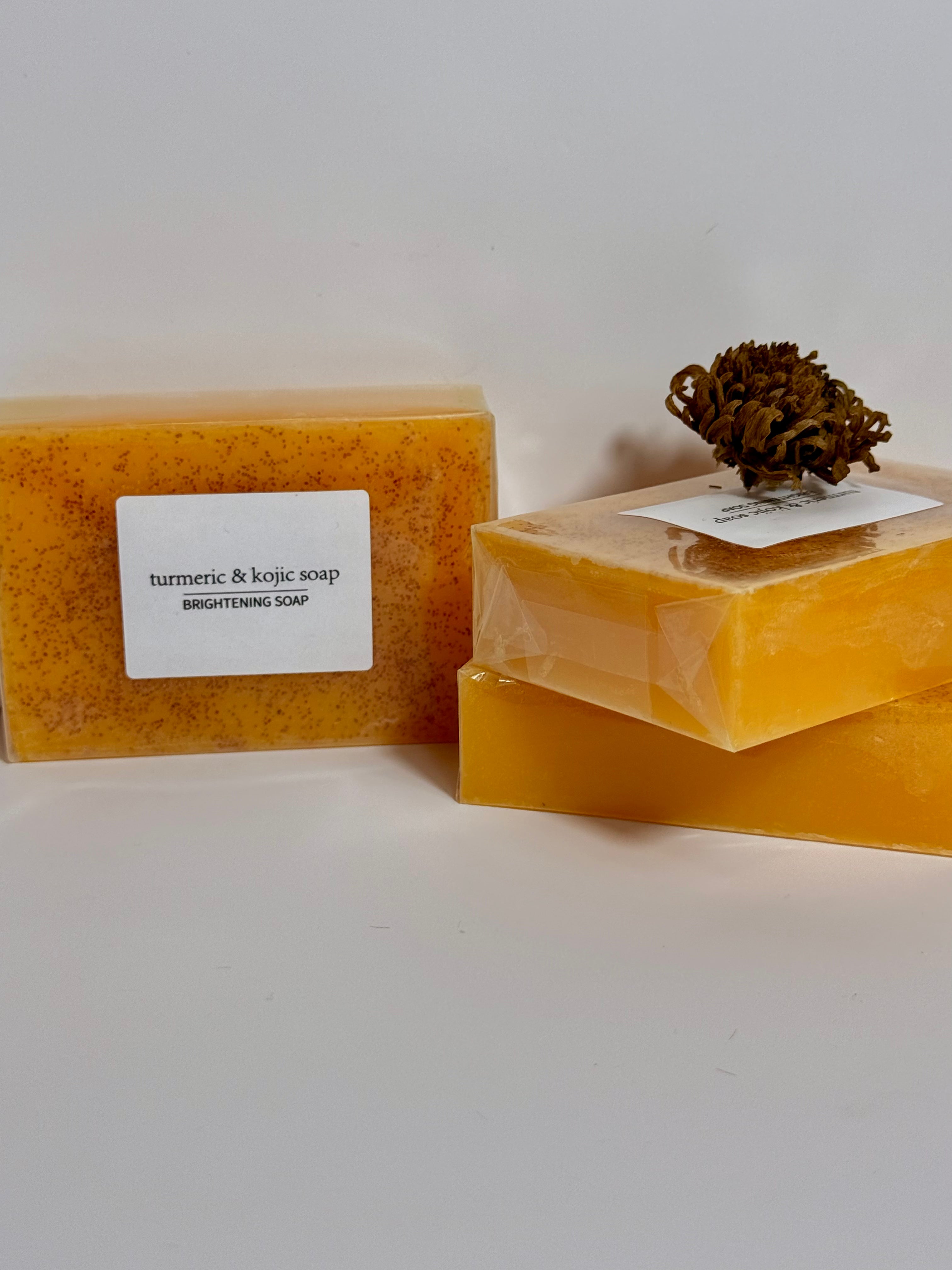 Turmeric & Kojic Brightening Soap ✨